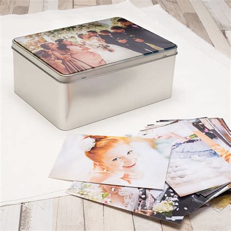 customizable metal boxes|personalized tin box.